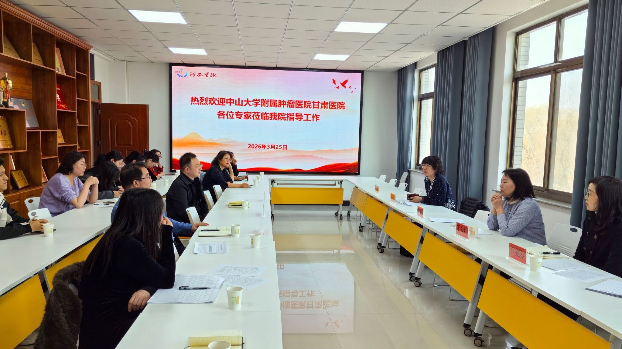 学院与中山大学附属肿瘤医院甘肃省肿瘤医院开展药学专项座谈交流